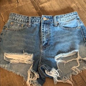 Forever 21 denim shorts